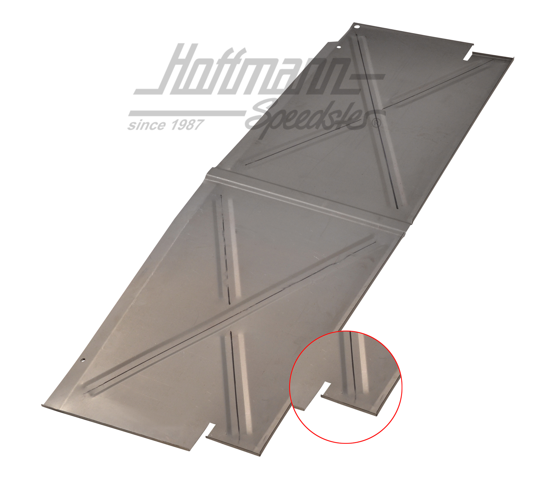 Chapa subsuelo, Furgoneta T1, 59-67, izquierda | 215 703 705 | 095-0980-11