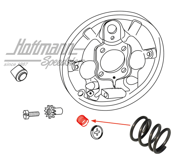 Resorte de presión | 113 609 283 | 020-4071