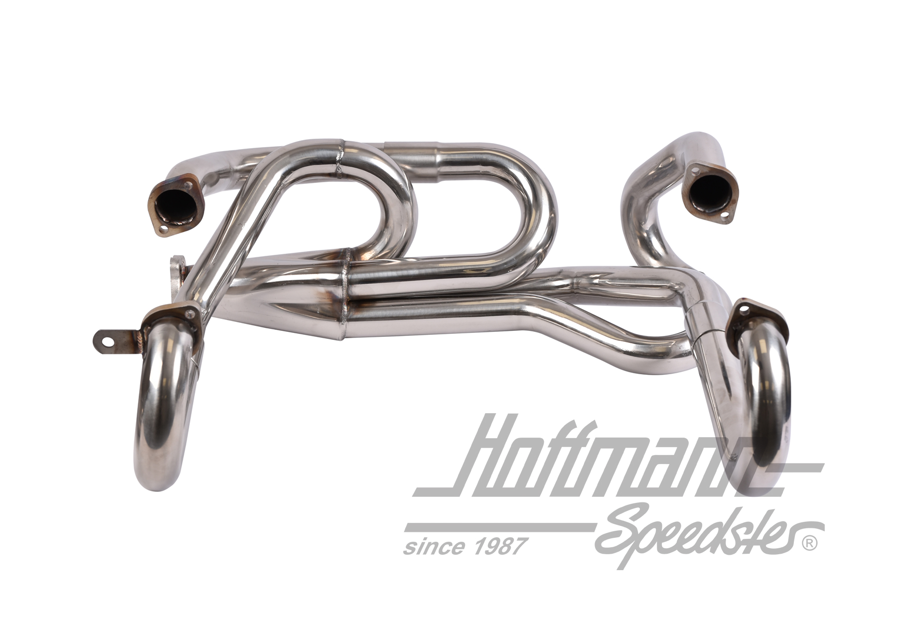 Escape deportivo, lateral, acero inoxidable, 42 mm                                                  