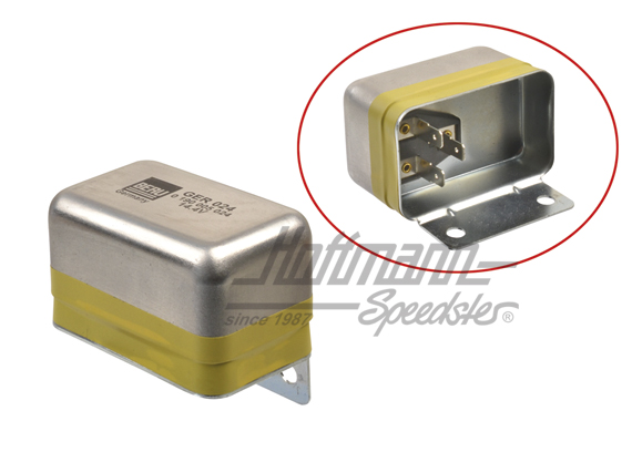 Regulador de tensión, 12V, Furgoneta T2, 8.68-7.79 | 043 903 803 B | 097-1714