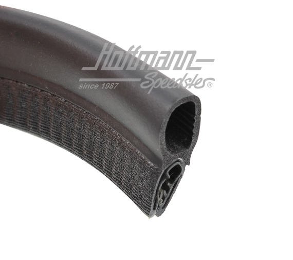 Junta, chapa refuerzo / deflector de agua, delantera                                                