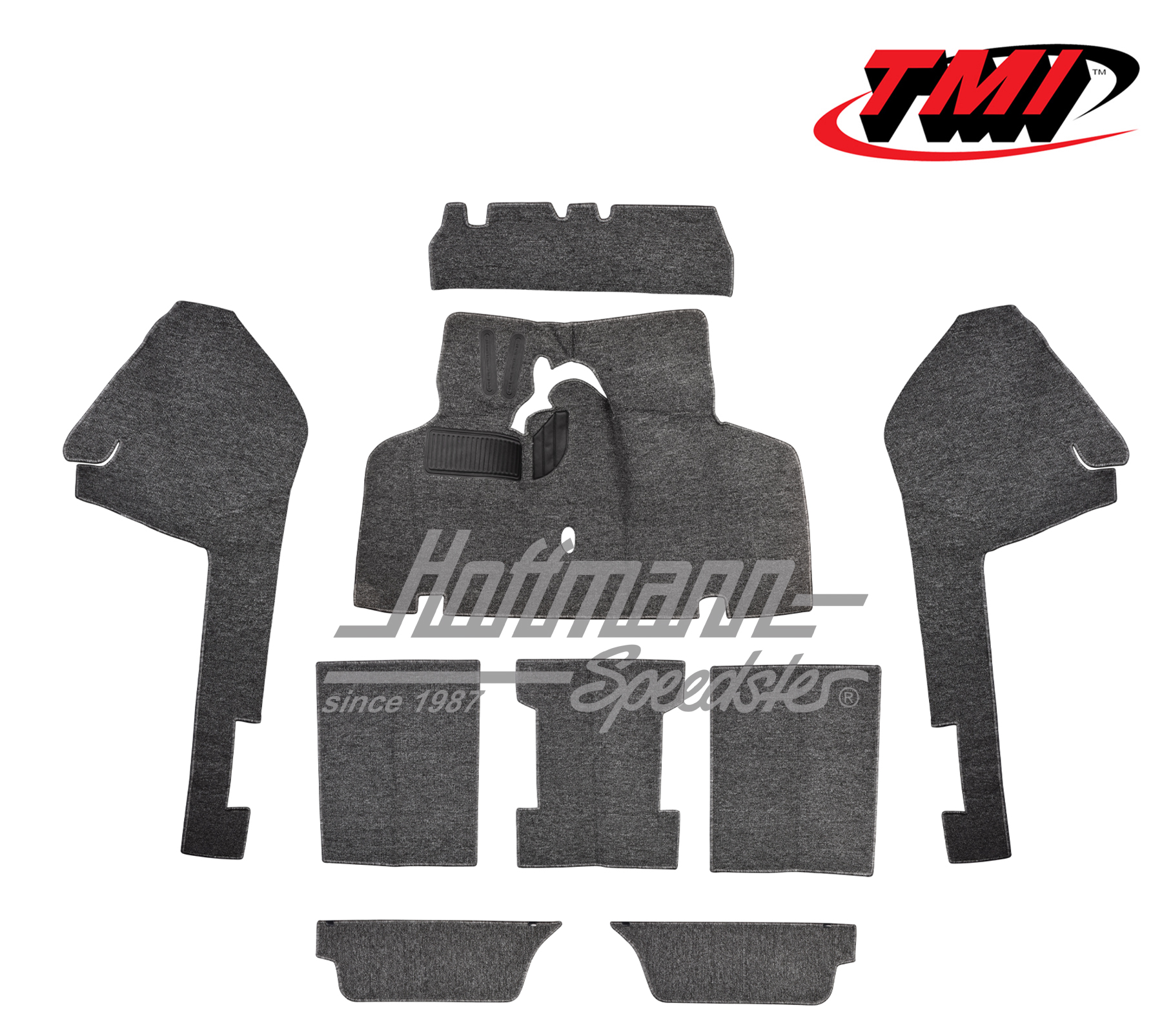 Juego de alfombrillas, Tipo 3, 8.71-7.73, gris | 34-F3031-407 | 069-9676