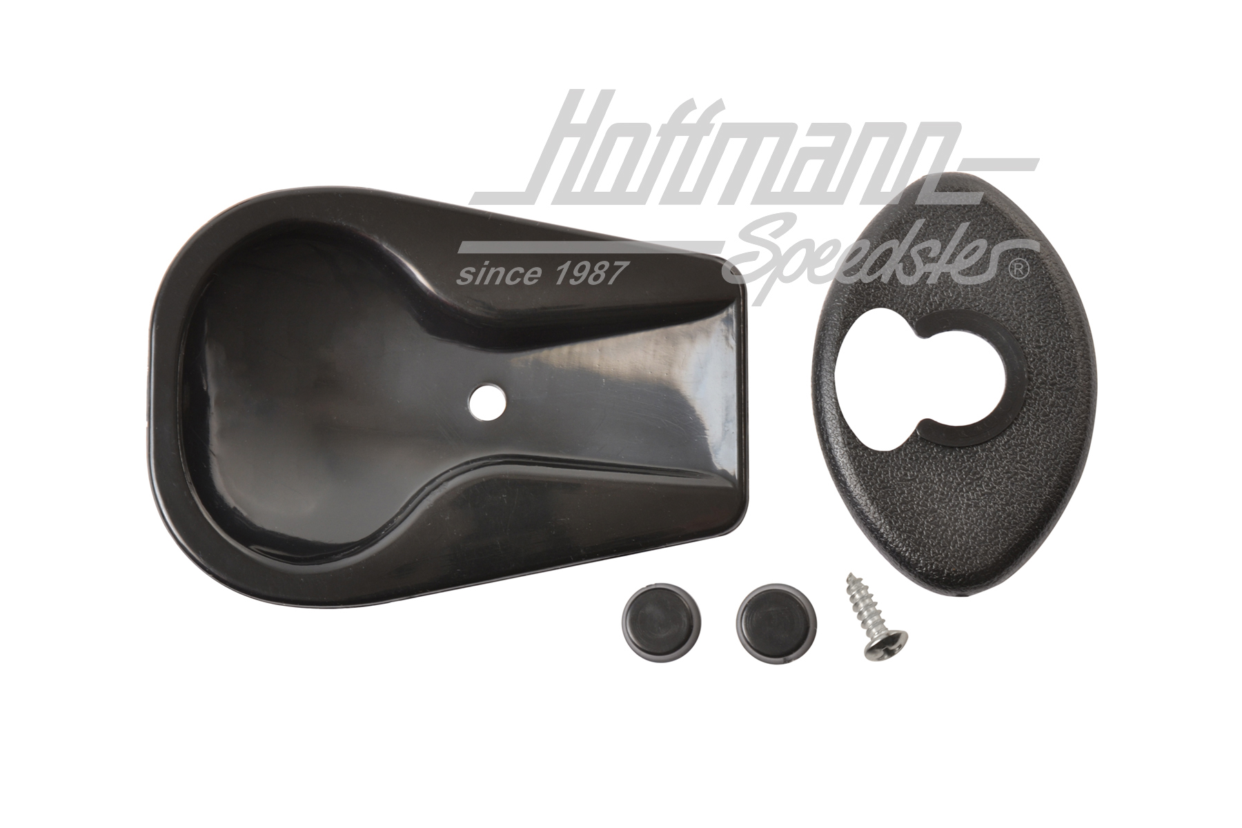 Soportes, manivela de techo corredizo, negros | 117 877 433 Black | 020-5512-04