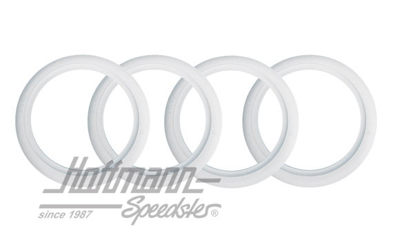 Bandas blancas "ALTAS", sin aprobación / solo para decoración, 16" |  | 070-8358-05