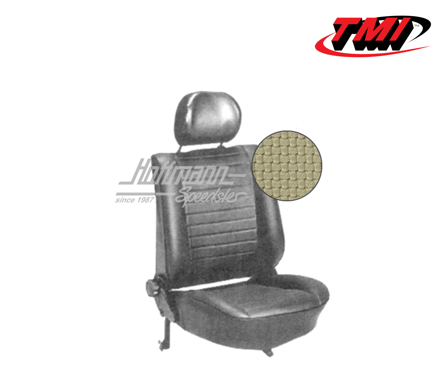 Fundas de asientos, Cabriolet, 8.76-, tejido de cesta, beige | 43-1328-04 | 055-6430