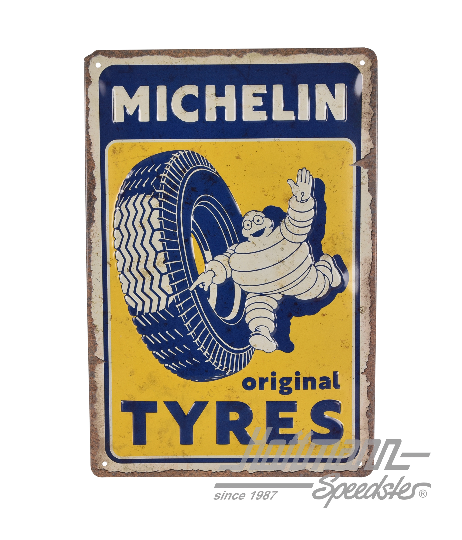 Placa de chapa, Michelin,  Original Tyres | 22405 | 021-0177-64
