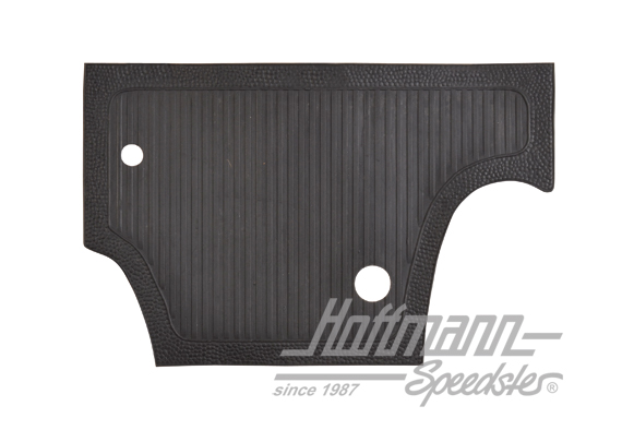 Estera de goma, chapa antisalpicaduras, 59-65, negro | 113 863 107 | 020-5453