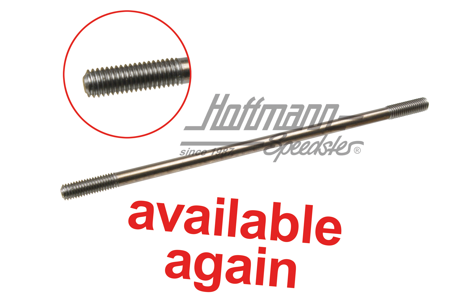 Perno espárrago, 1.5-1.6, M8 x 199 mm | 043 101 143 | 010-1001-03