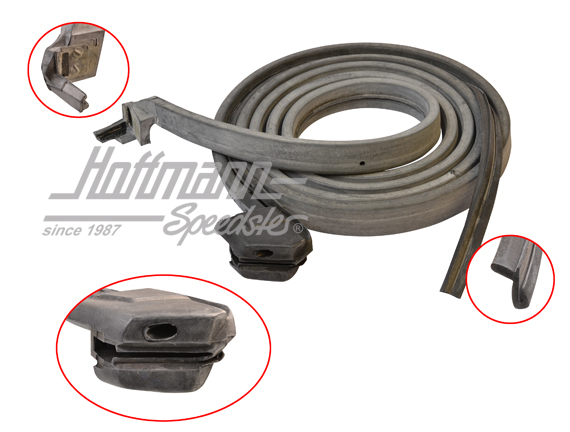 Junta de puerta, Golf 1 Cabriolet, -7.83, izquierda | 155 837 911 C | 180-3991