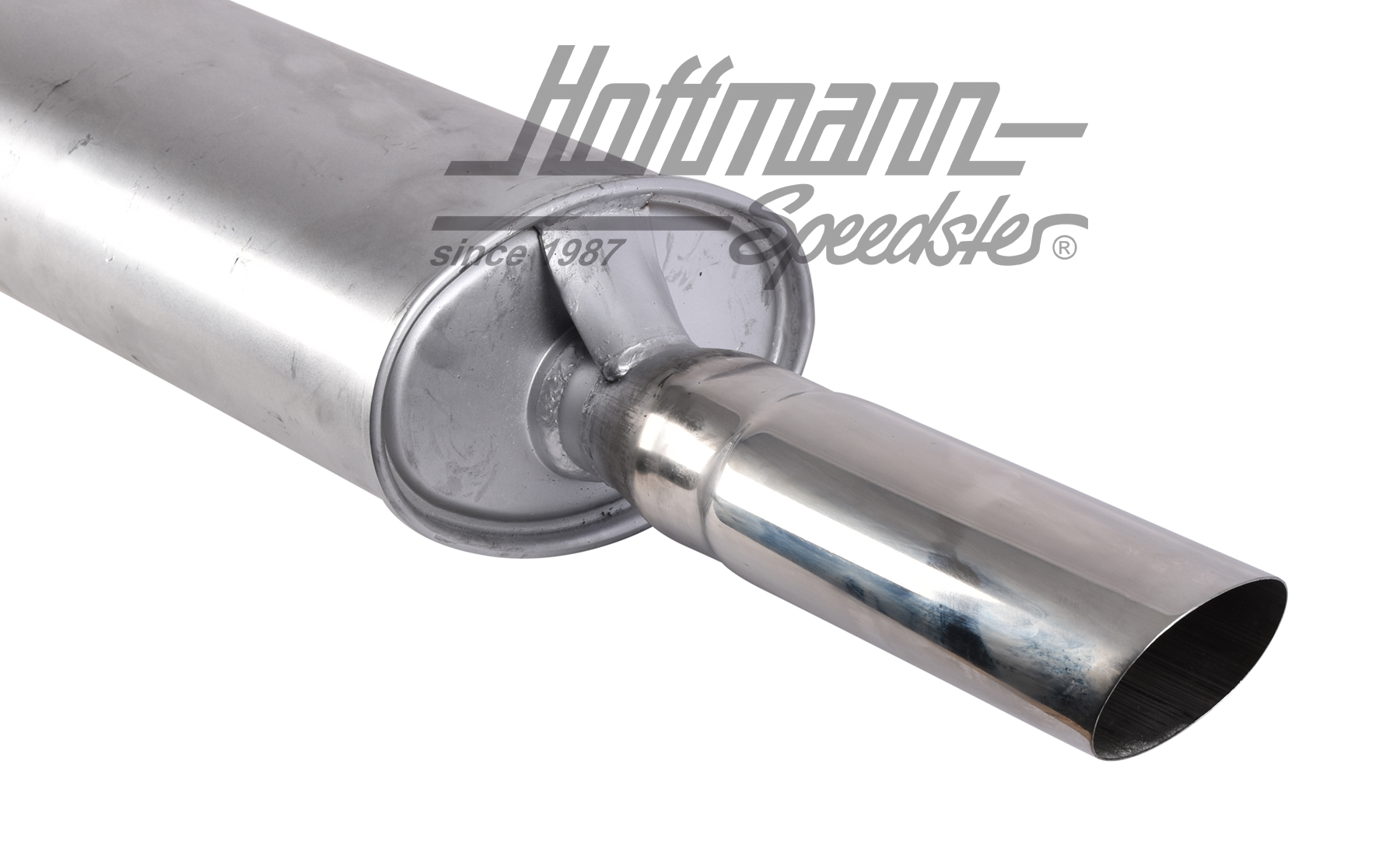 Silenciador de escape, de serie, Porsche 924 Turbo                                                  