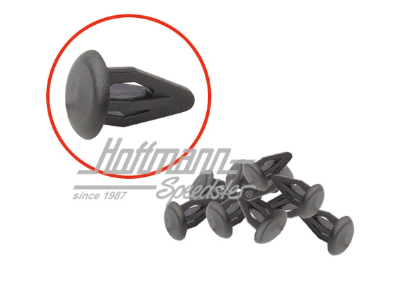 Clip, revestimiento lateral / posterior, negro | 801 867 299 01C | 180-1912-10