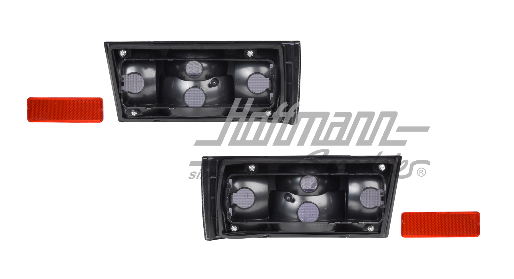 Pilotos traseros, Golf 1, 74-93, ahumado                                                            