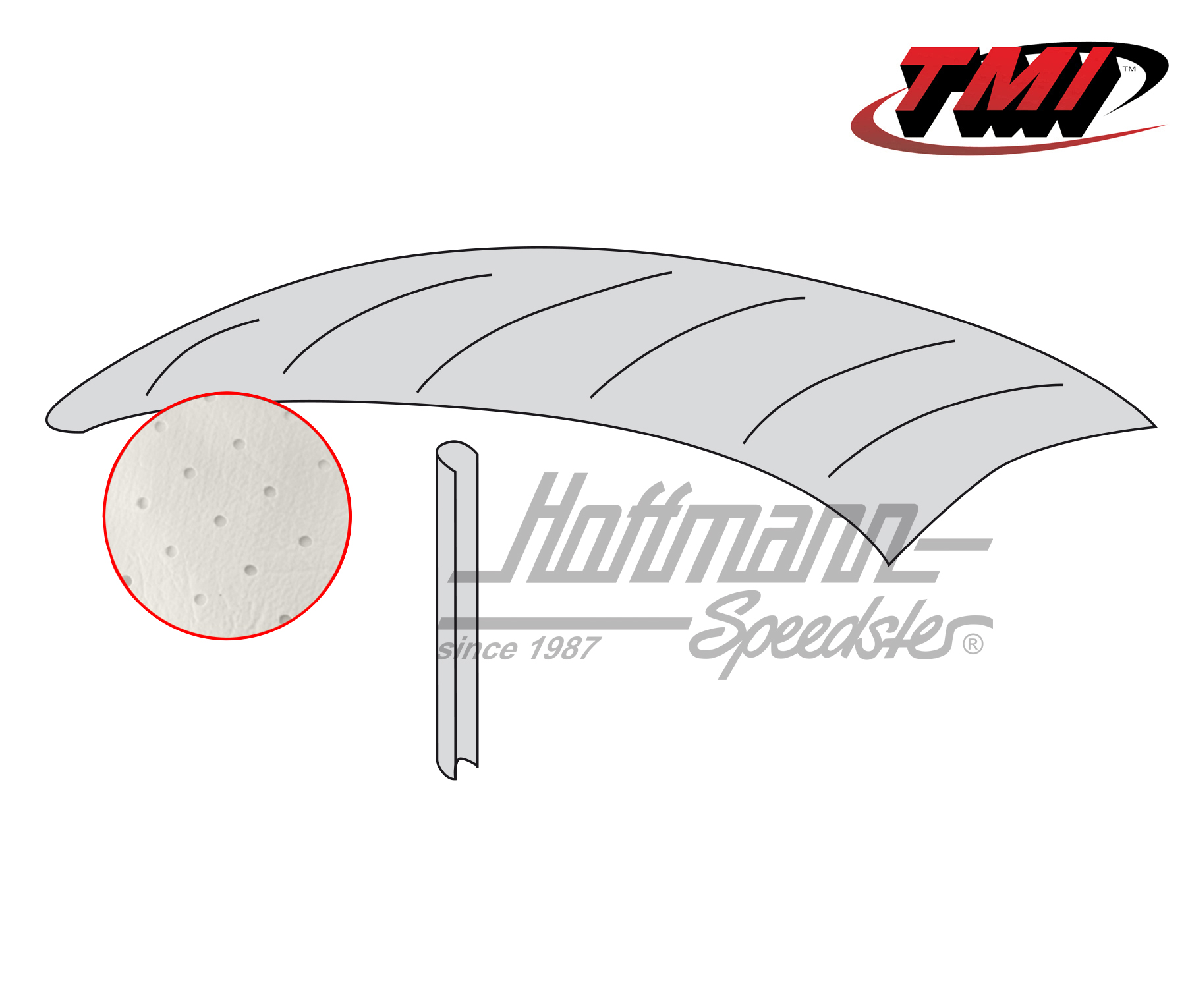 Techo, Style original, perforado, blanco antiguo, 46-52 | 20-1114-44 | 055-7190-10