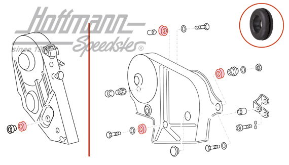 Boquilla, protección correa dentada | 056 129 669 B | 110-0930