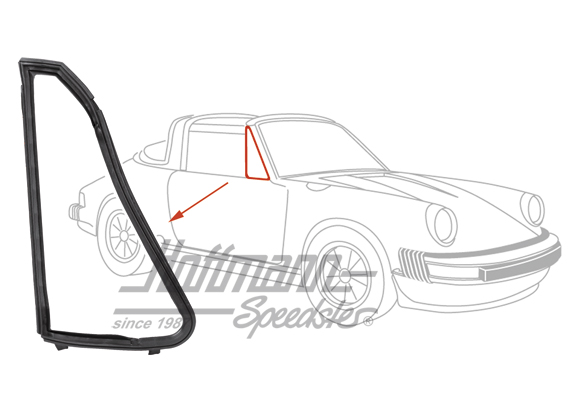 Junta de deflector, Targa, 65-76, derecha                                                           