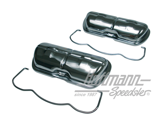 Tapa de válvula, cromada, con alambre de sujeción | 113 101 475 C | 010-1431