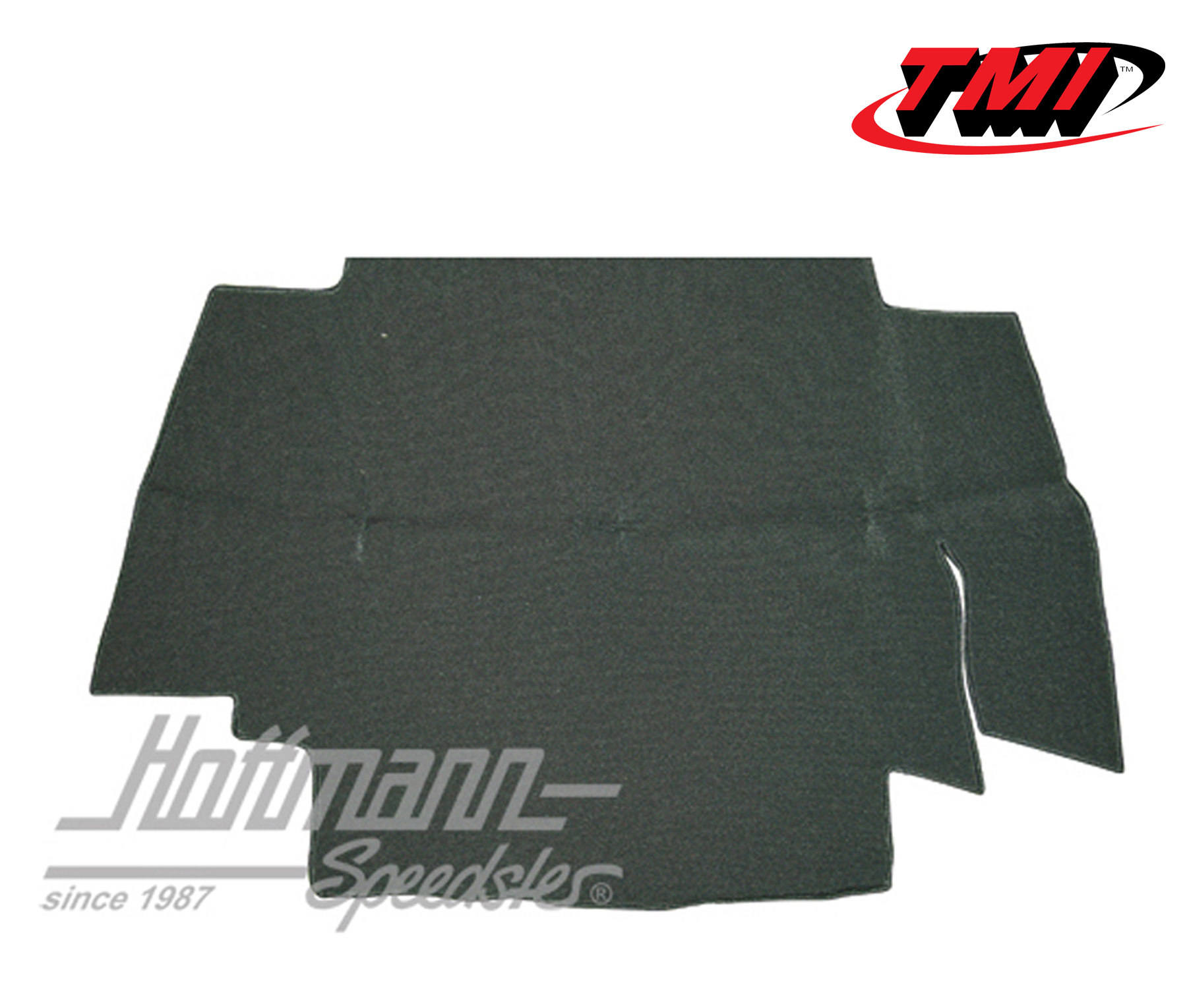 Alfombra, maletero, Karmann Ghia, negra, 8.67- | 34-T1558-301 | 066-0056-10