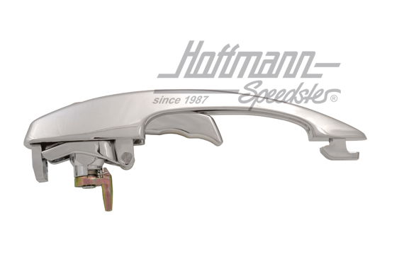 Tirador de puerta,  8.67-, con cerradura, cromado, Calidad                                          