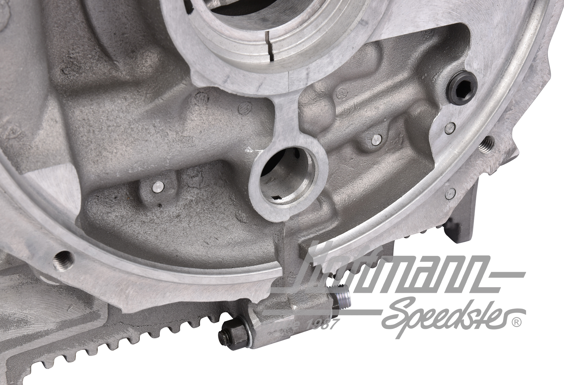 Cárter del cigüeñal, 90.5/92mm, carrera 69-84, ALU                                                  