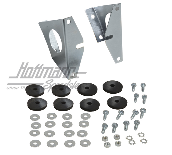 Kit de soporte de matrícula, anterior/posterior, 911 | 901 701 051 24 | 510-9980