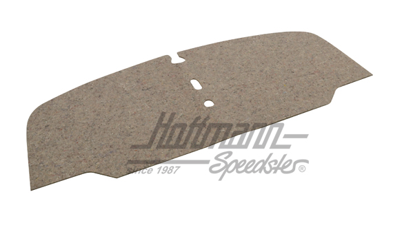 Aislamiento, cabina conductor, Furgoneta T2, 67-72 | CK7340 | 098-0045-08