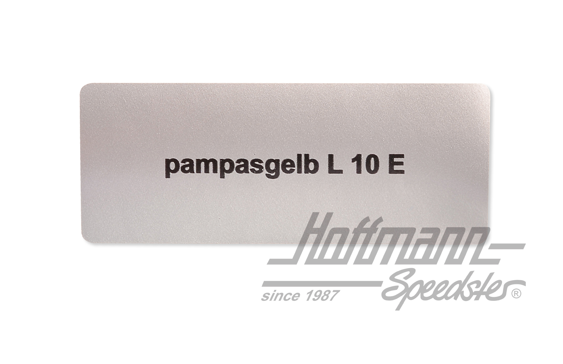 Pegatina, número de color L10E, amarillo pampa | L10E | 021-0180-02