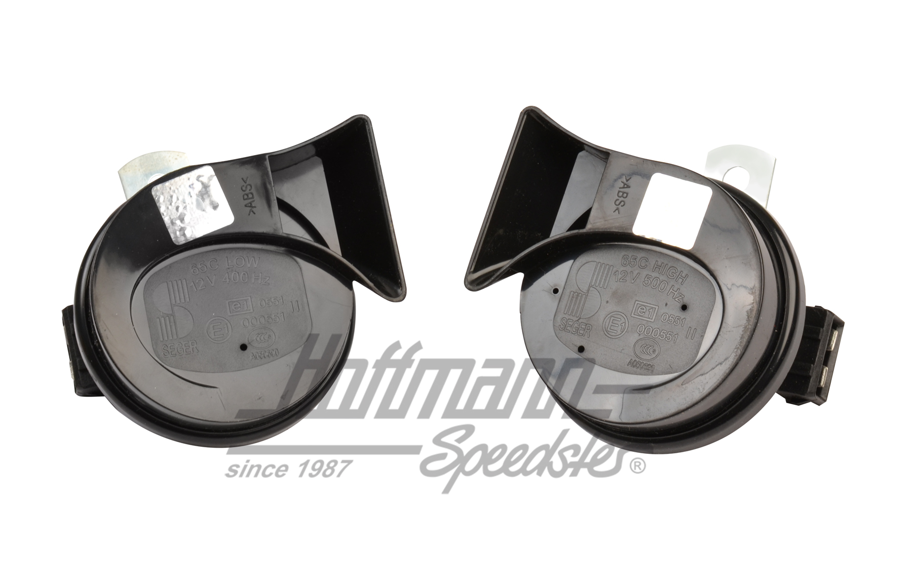 Fanfarrias eléctricas, negro, (enchufe cuadrado) | 65CO1200A | 200-8053