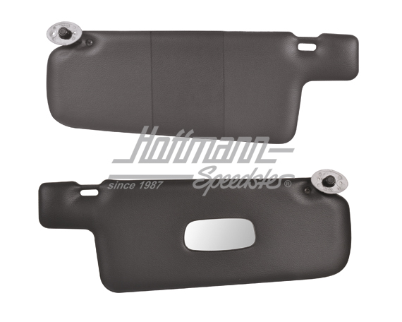 Visera parasol, Golf 1, negra / crema                                                               