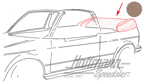 Funda de capota, 1.79-7.81, Sonnenland, beige |  | 180-4922-20