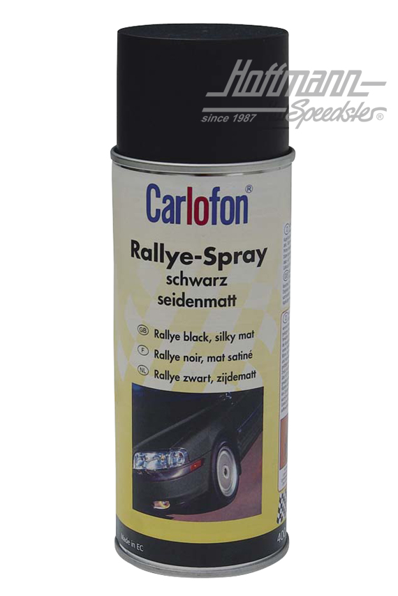 Aerosol de rallye, negro mate, 400 ml | 40707 | 024-2040