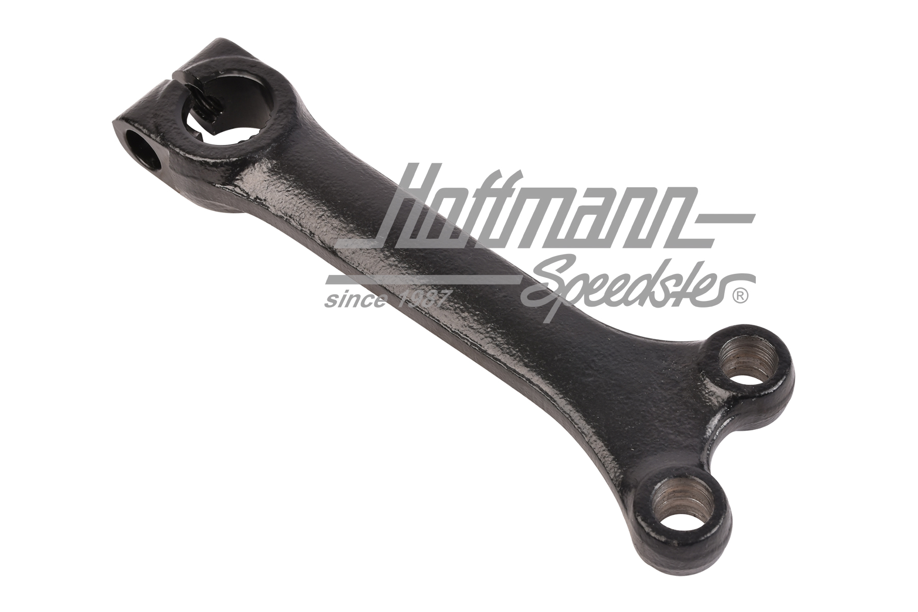 Palanca de dirección, 1.60-12.86, sin tope, negra                                                   