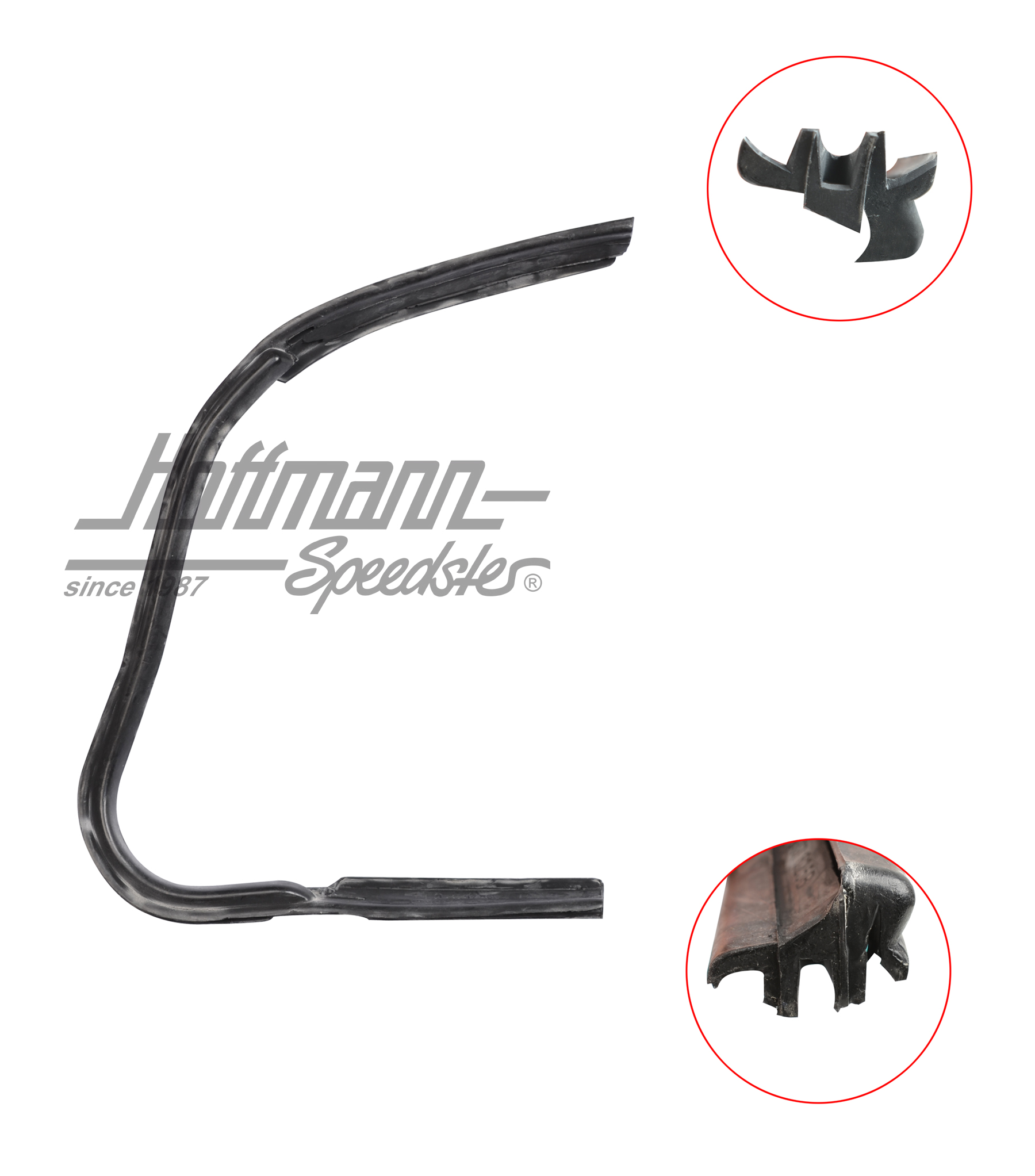 Junta para ventanilla giratoria, izquierda, 8.64- | 111 837 625 B | 020-5231