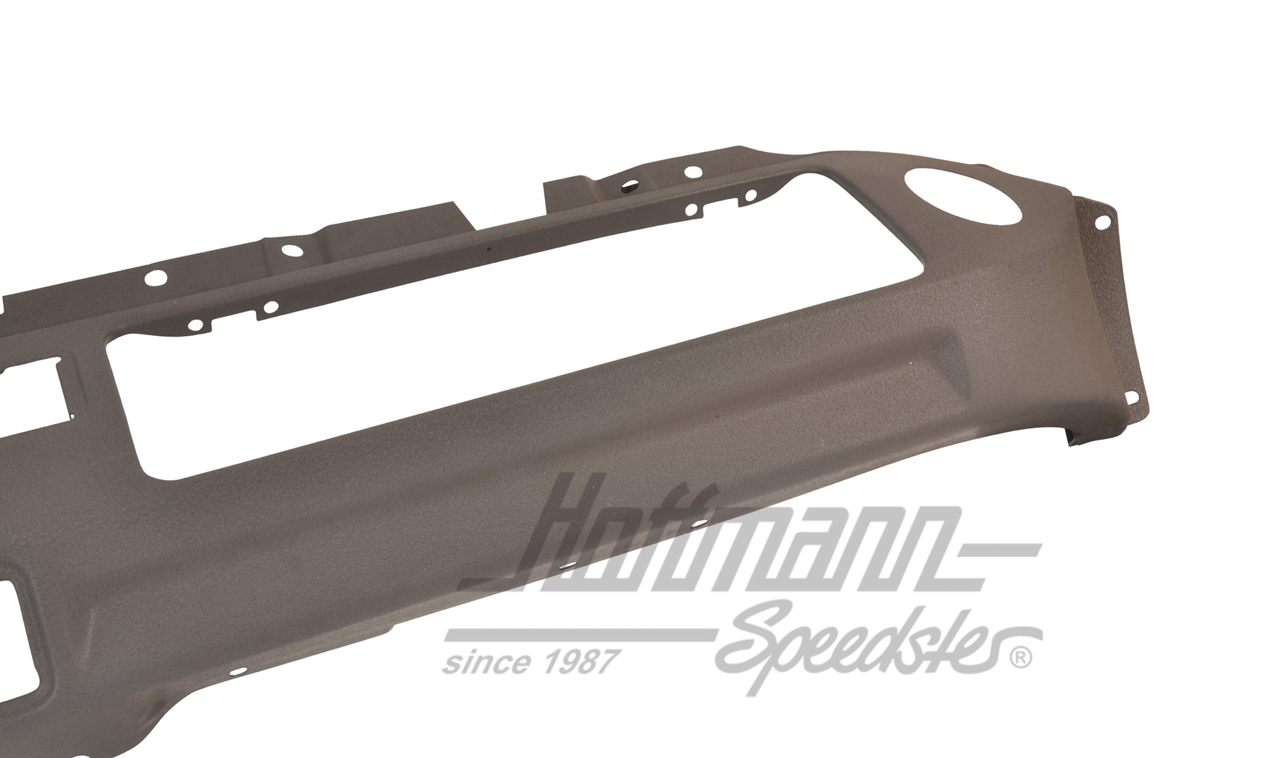 Tablero de a bordo, de metal, gris, Furgoneta T2                                                    