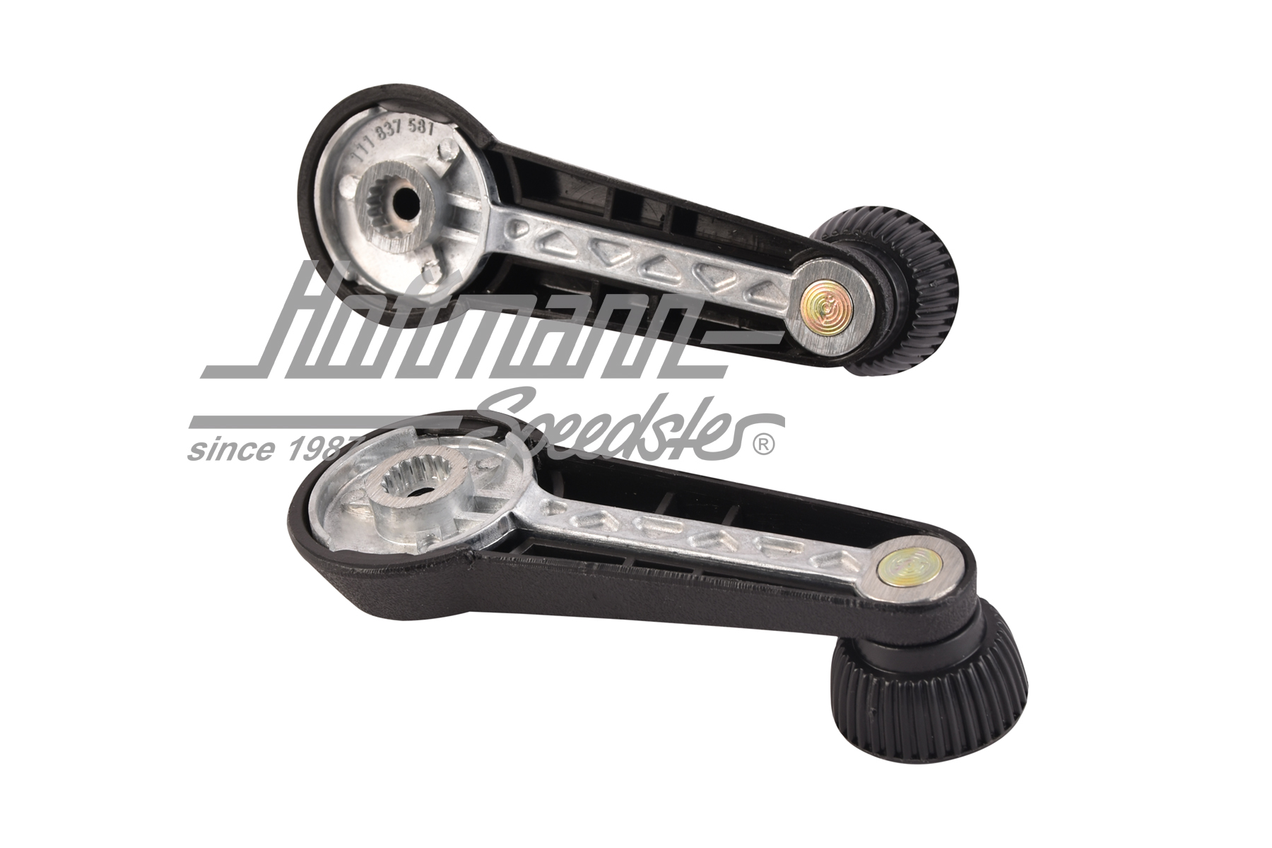 Manivela alzacristales, de serie, negra                                                             