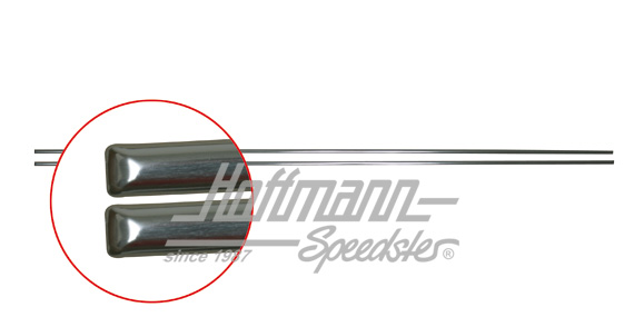 Molduras de estribera, Golf Caddy, color plata | 179 853 555 A | 180-1192