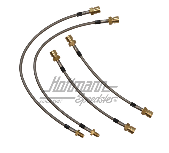 Kit de mangueras de freno "Stahlflex", -7.65 | ------------ | 020-3925-10
