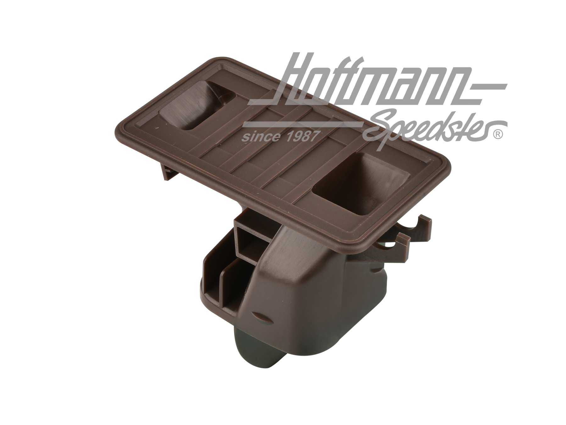 Boquilla de aire, Furgoneta T3, superior, derecha, marrón | 255 819 384  90V | 360-0270-12