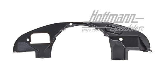 Chapa frontal, negra, 8.70-, con Doghouse | 113 119 517 | 010-1480-10