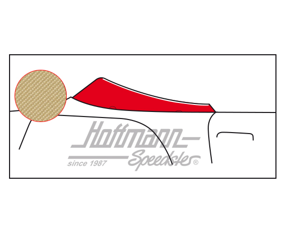 Funda de capota, 8.59-3.67, Sonnenland, beige |  | 060-4042-20