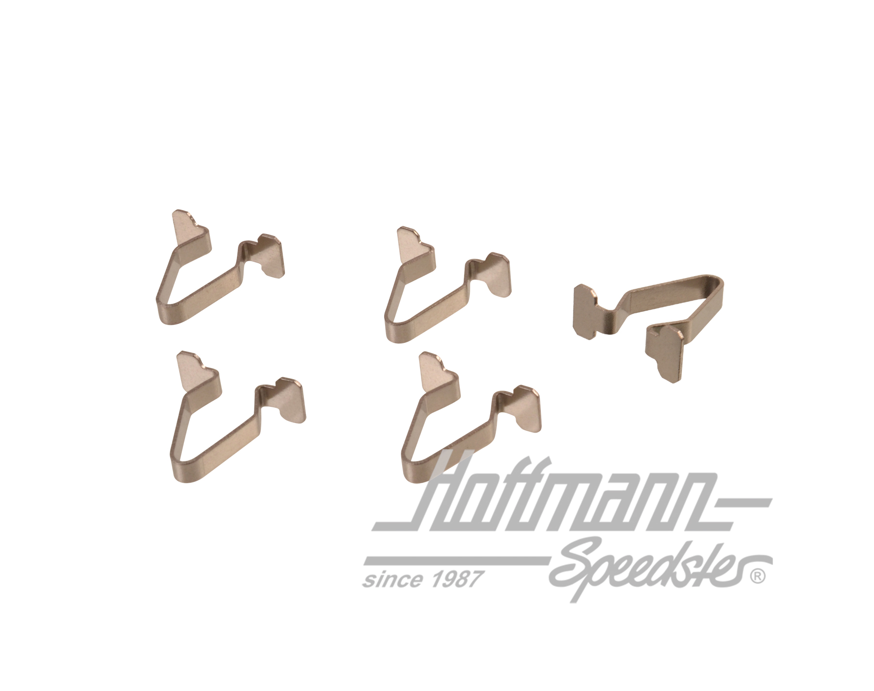 Clip, moldura, acero inoxidable  (5 piezas)                                                         