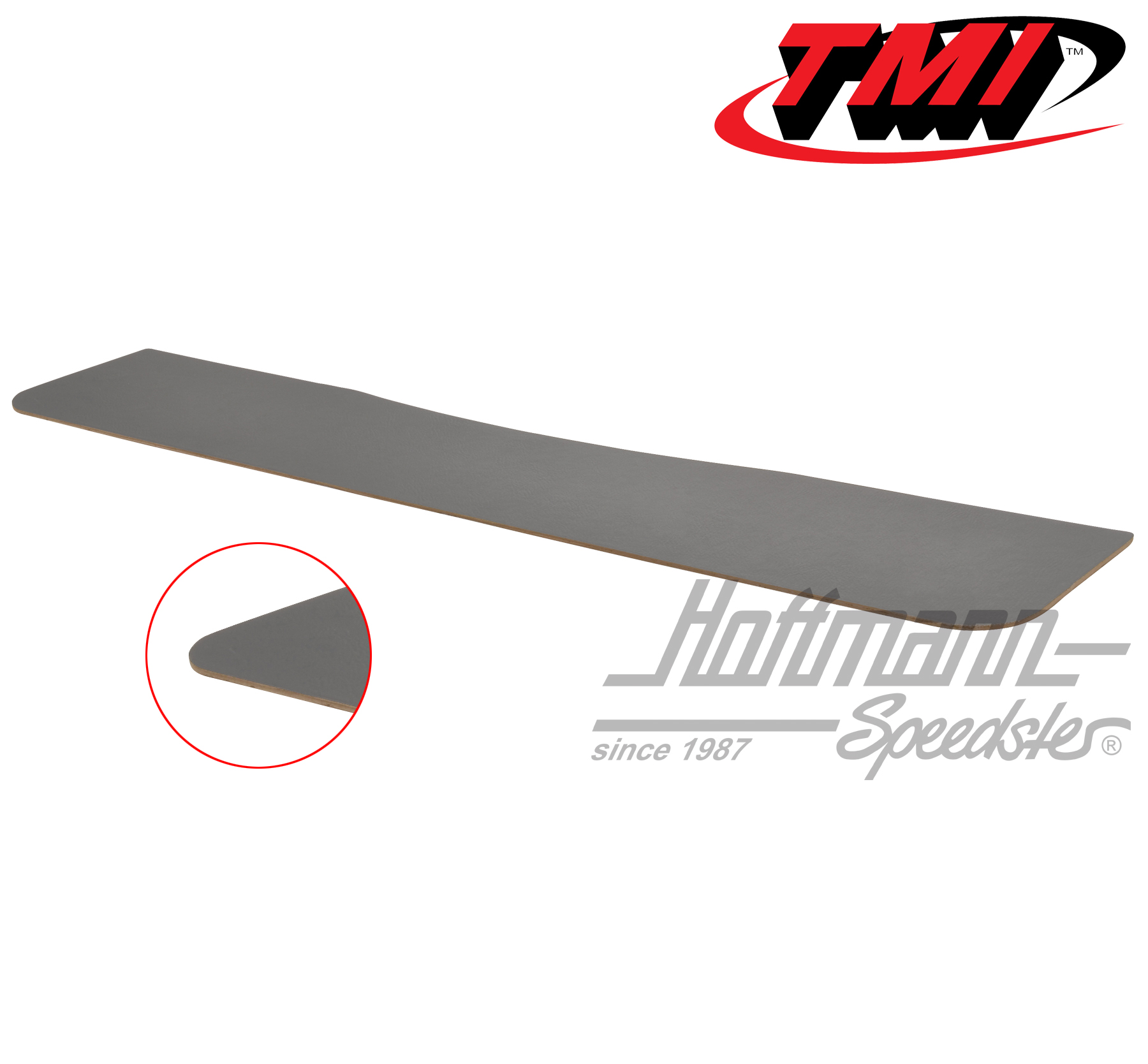 Panel, respaldo banco de asiento, superior, -62, gris | 10-2139-16 | 098-0714-03