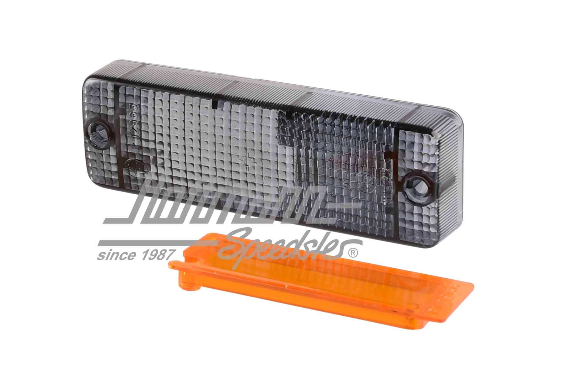 Vidrio del intermitente, Golf 1 Cabriolet, 88-93, negro                                             