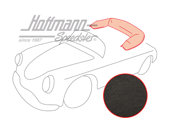 Funda  guardapolvo, 58-65, Sonnenland, negra |  | 510-8630-10