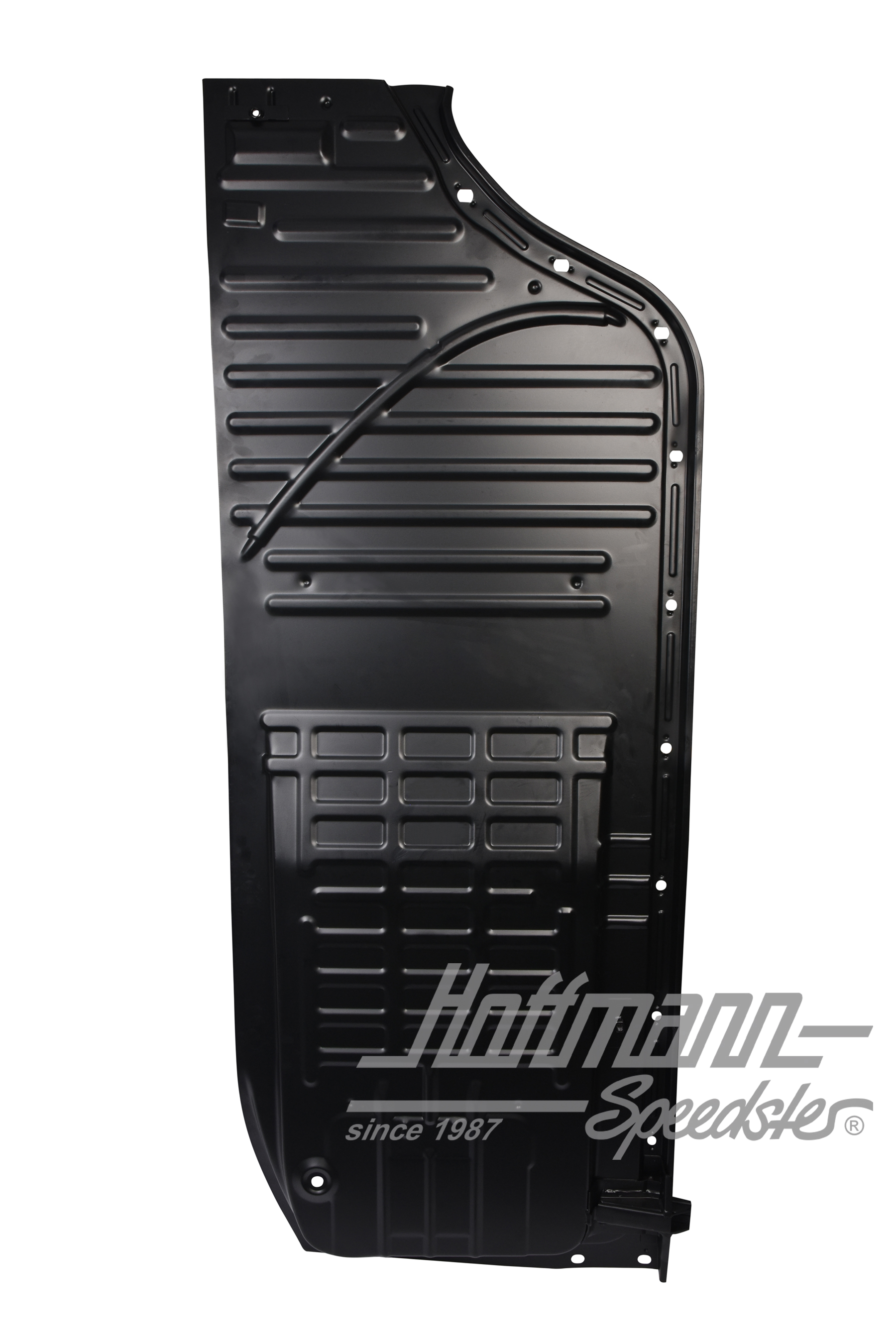 Mitad de placa de fondo, Karmann Ghia/Tipo 181, izquierdo, Calidad Superior                         