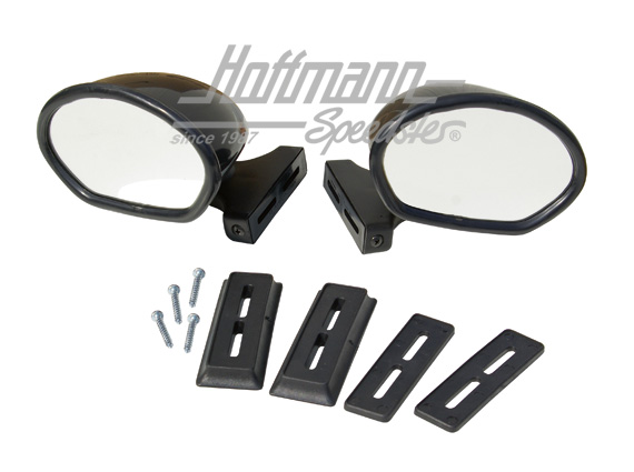 Retrovisor deportivo "California", negro | KT-1256 BK | 045-9227