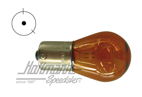 Bombilla un filamento, "naranja", 12V, 21W |  | 020-4419-14