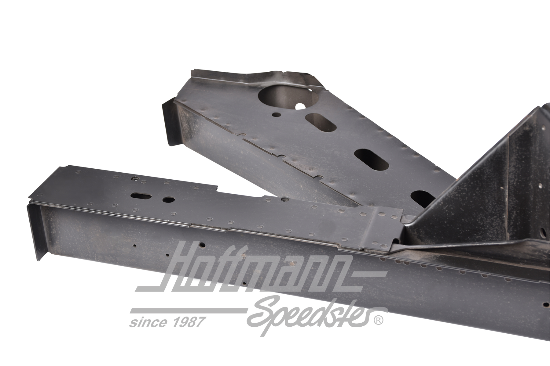 Larguero, completo, anterior, izquierda                                                             