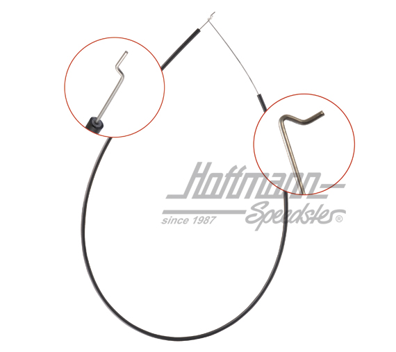 Cable, válvula de calefacción, 920 mm | 251 265 473 A | 320-3680