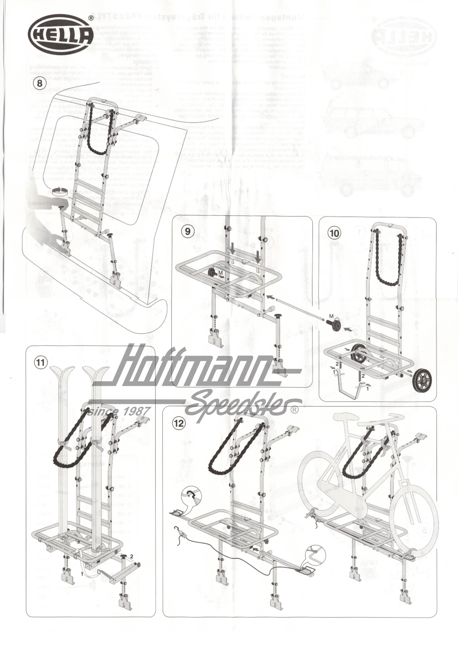 Portaequipajes trasero "Freestyle" PKW (..811) | 8XC 007 703 811 | 200-5807
