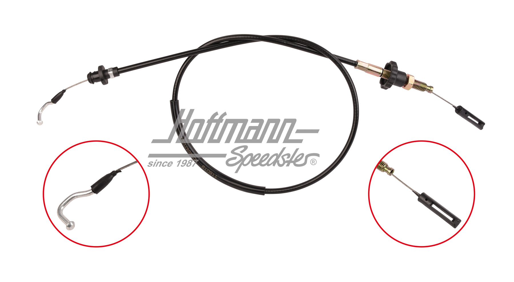 Cable de acelerador, automático, Golf 1 | 171 723 555 C | 170-1550